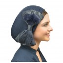 Béret "Emmanuelle marine"