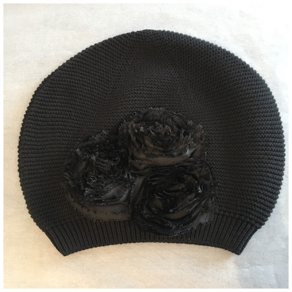 Béret "Trinity noir"