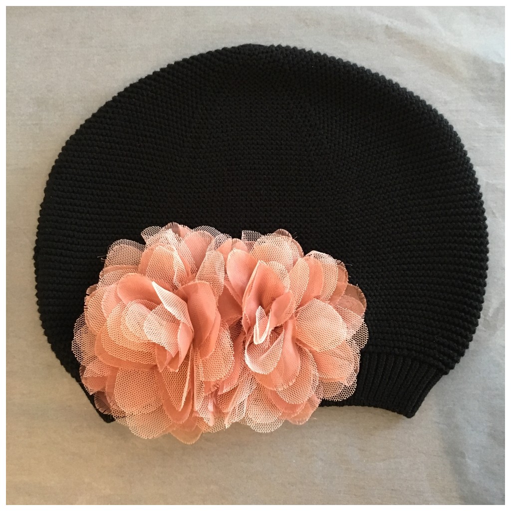 Béret "Melissa rose"
